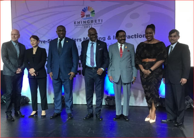 Sam Egube and other key stakeholders