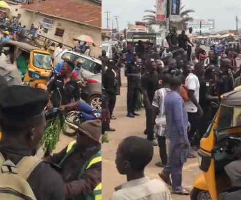 CP Assayomo clears air on viral video of protesting police officers