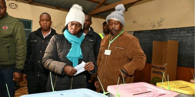 Martha Karua loses polling unit to William Ruto