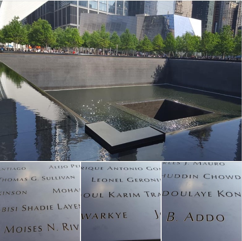 Memorial for 9/11 victims