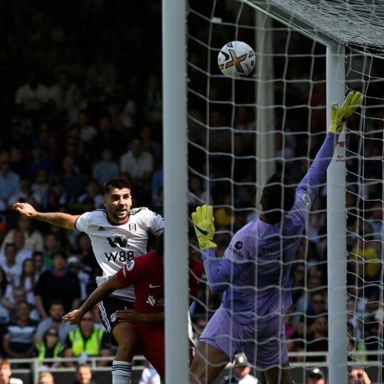 Mitrovic scores against Liverpool
