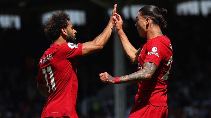 Nunez and Salah spare Liverpool's blushes after Mitrovic double