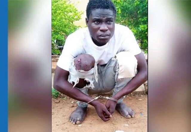 Monday Ojoagbu a cultist arrested in Ilorin