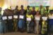 Some of the beneficiaries with top officials of the Lagos State Government