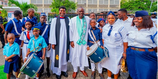 Sanwo-Olu at the event