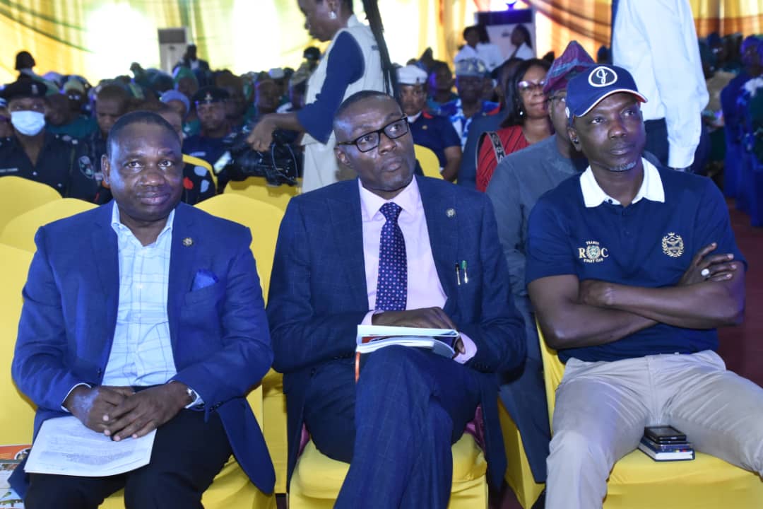 L-R: Sola Giwa, Oladeinde and Omotoso at the event.