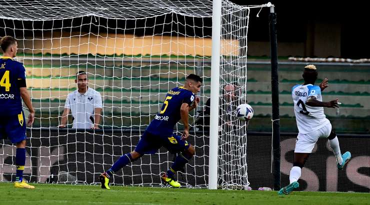 Osimhen scored for Napoli