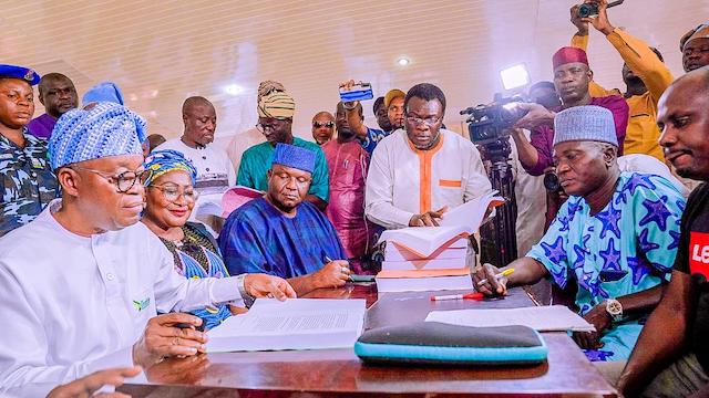 Oyetola submits petition against Adeleke in Osun