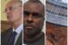 From left: Ex-UK Met Police Officer, Peter Clark , ex- governors James Ibori and Joshua Dariye