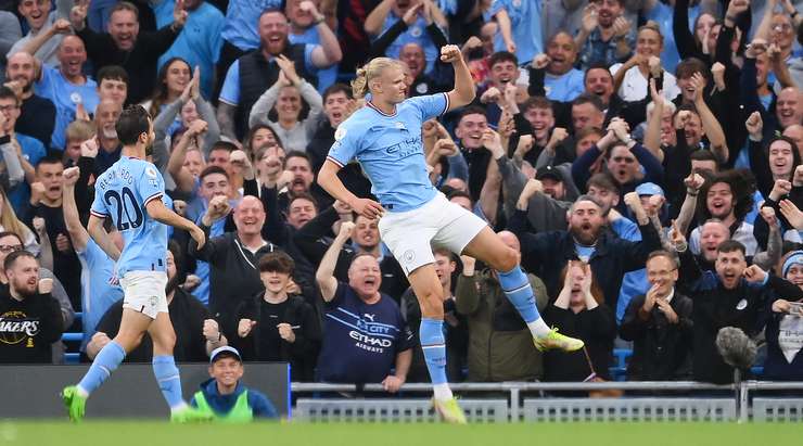 I will do everything possible to make Man City win treble - Haaland