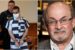 Left: 24-year-old Hadi Matar and writer Salman Rushdie who he attacked at a literary event in New York