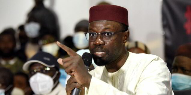 Senegalese opposition leader Ousmane Sonko