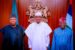 Shettima, Buhari and Tinubu during the meeting