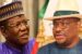 PDP chieftain Sule Lamido and Rivers Governor Nyesom Wike