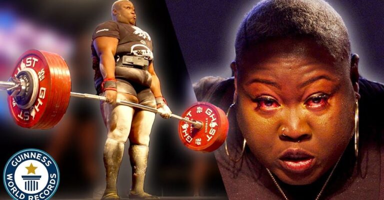 U.S. woman Tamara Walcott breaks Guinness World Record in weightlifting