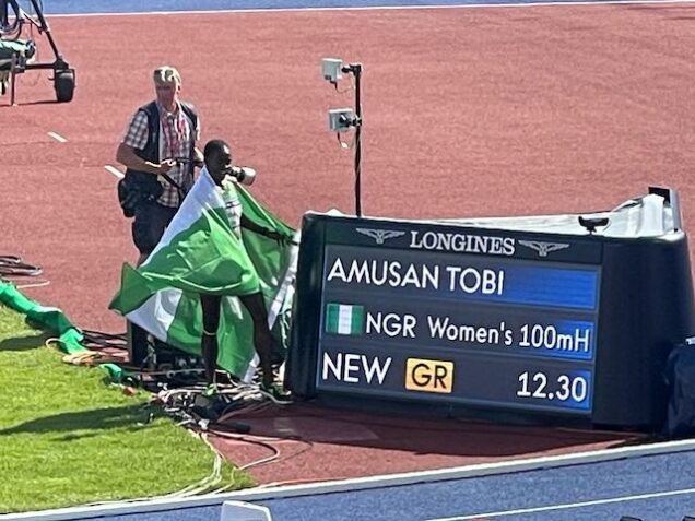 Tobi Amusan sets record at Commonwealth Games in Birmingham