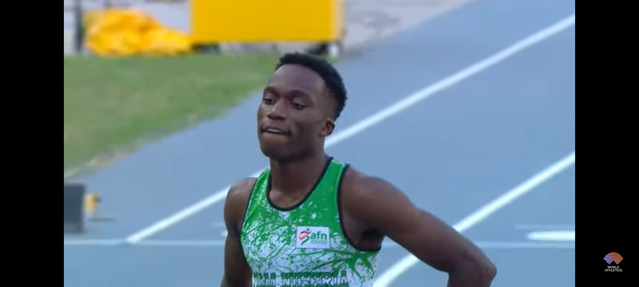 Another Nigerian Onwuzurike crashes out of 200m 