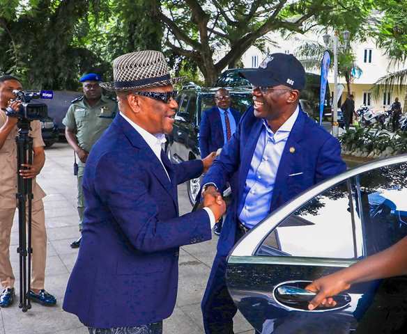 Wike and Sanwo-Olu in Port Harcourt