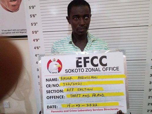 Bashir Abdullahi (aka One Eye General): bags six months imprisonment in Sokto without  option of fine after he was convicted for ATM fraud
