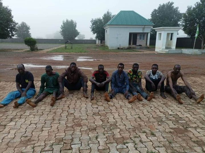 7 suspected bandits arrested in Mariri community of Lere LGA of Kaduna State: Hajiya Bilkisu was lynched for housing them