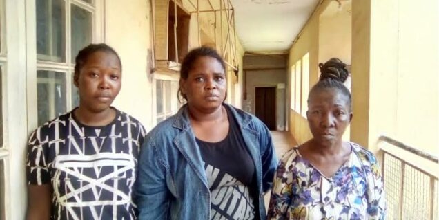 Ukorie Cynthia, Onyia Pauline, and Aroh Ijeoma: Docked for killing Enugu mother Chinenye Odoh with poison after sale of her twins for N3m