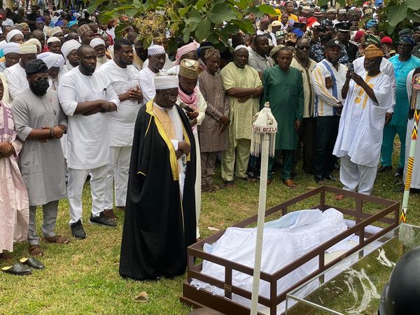Ex-IGP Tafa Balogun buried in Ila-Orangun