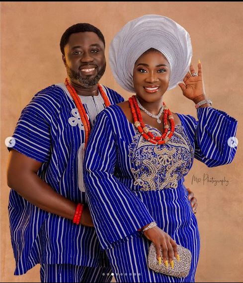 Prince Odianosen Okojie and Mercy Johnson