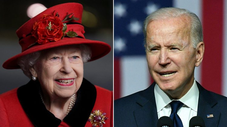 Queen Elizabeth and Biden