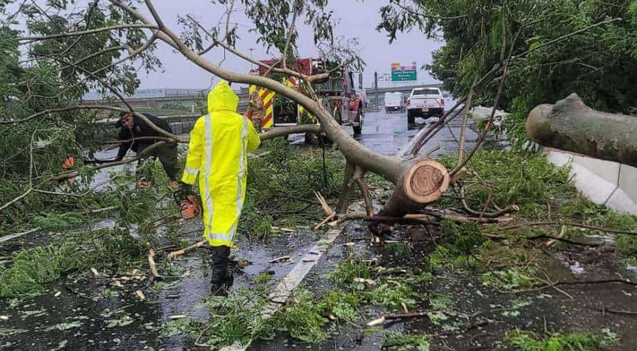 Hurricane Fiona swamps Puerto Rico, knocking out power to island