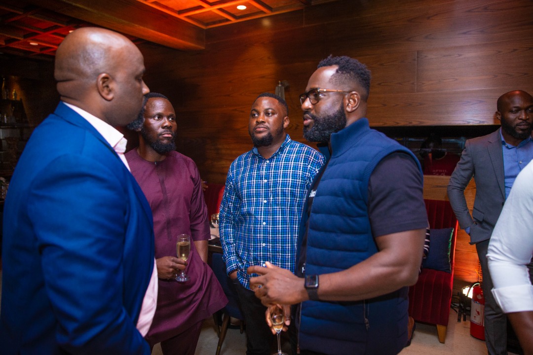 Guests at Tobi Amusan's Homecoming dinner at KOI Restaurant, VI, Lagos. Photo by Ayodele Efunla