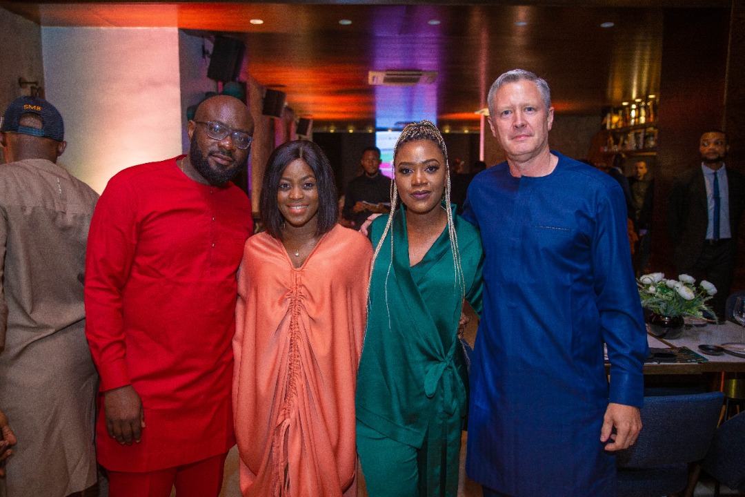 Guests at Tobi Amusan's Homecoming dinner at KOI Restaurant, VI, Lagos. Photo by Ayodele Efunla