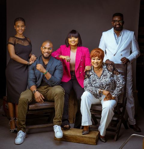 The cast of Afolayan