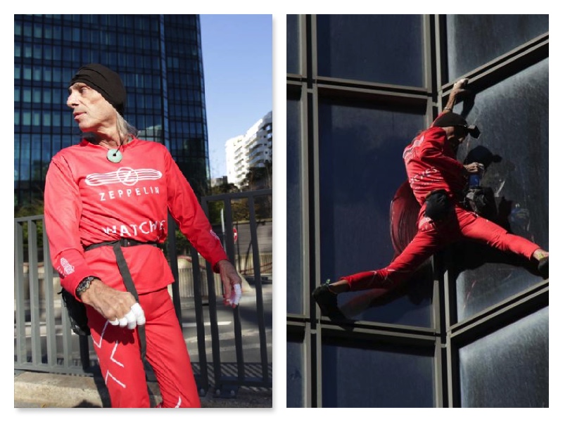 Alain Robert the French Spiderman