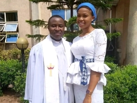 The Anglican priest and his wife