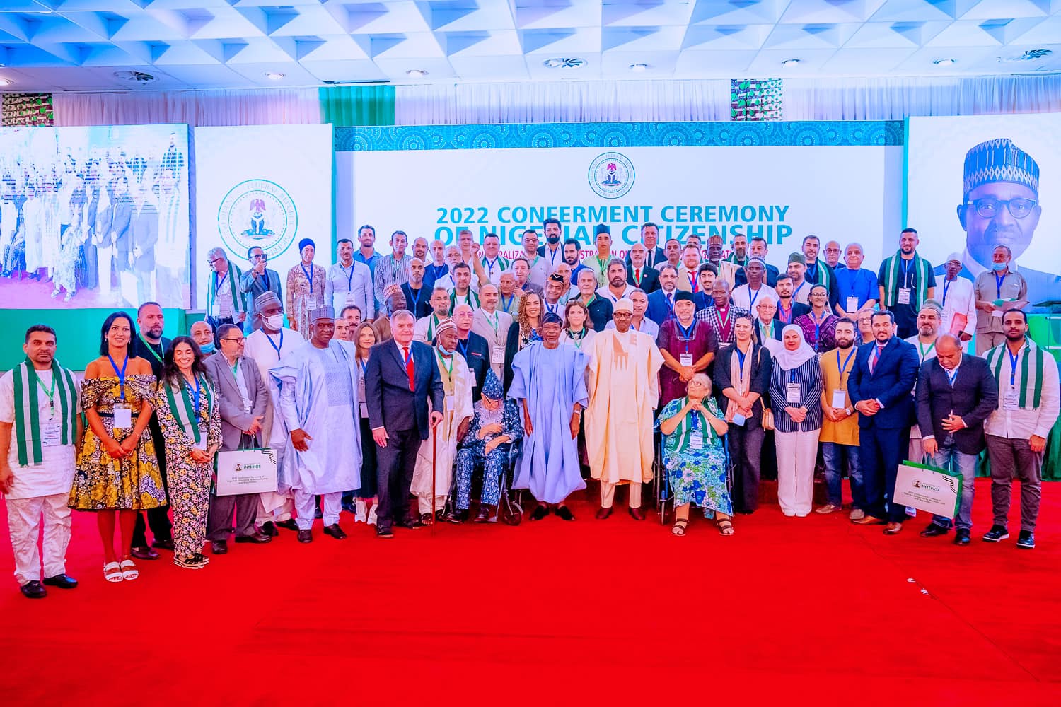 Buhari awards Nigerian citizenship to 286 foreign nationals
