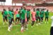 Eagles train under heavy rainfall ahead of uphill battle against Ghana
