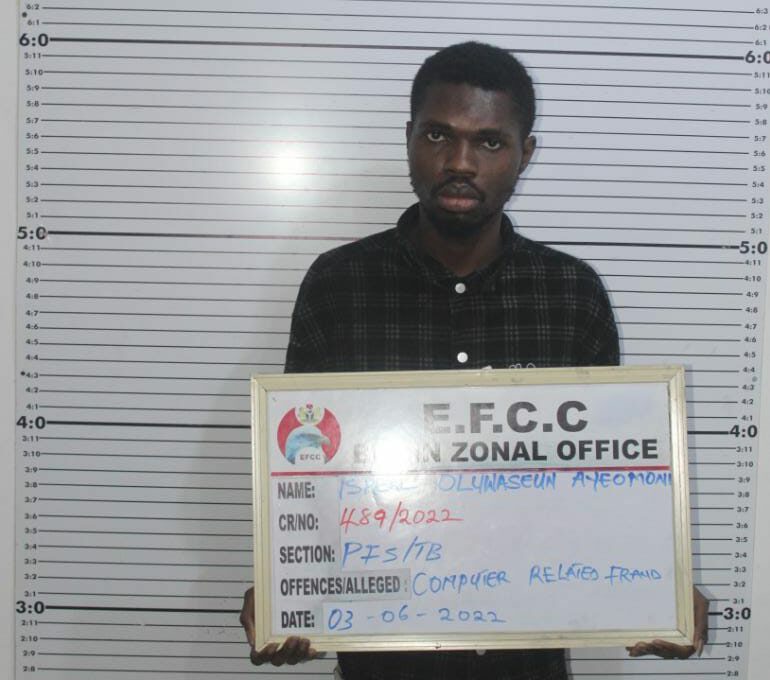 Internet fradusters Duru, Ayoomoni bag jail terms in Benin