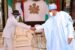 Jonathan with Buhari in Abuja