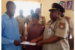 NIS handing over the Libya bound Ogun 13-yr-old-girl to NAPTIP officials