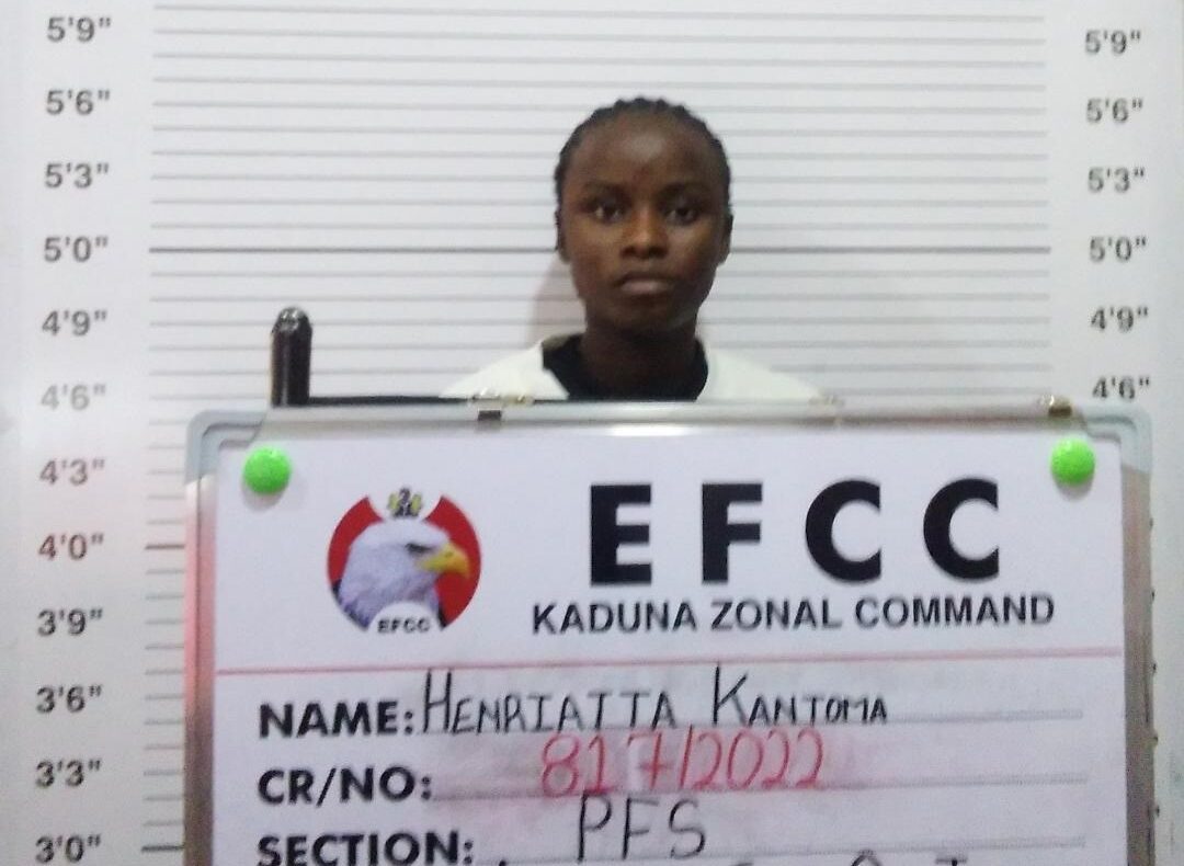 Names, faces of 5 internet fraudsters jailed in Kaduna