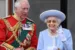 King Charles with his mother Queen Elizabeth