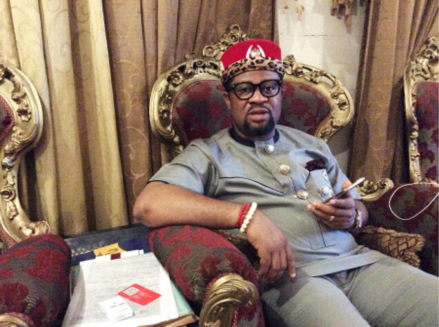 King of the Igbo community in Ghana Eze Dr Chukwudi Jude Ihenetu2
