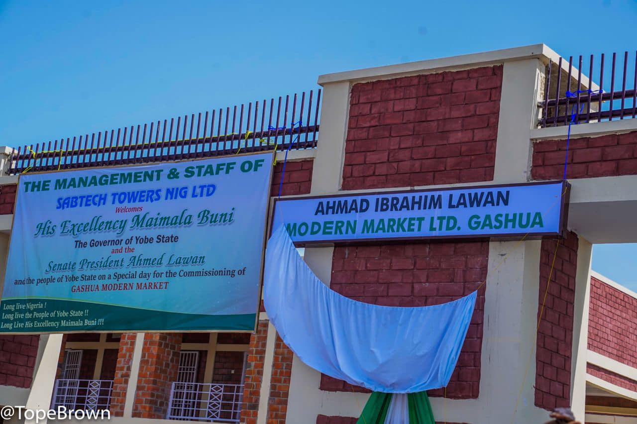 Gashau modern market named after Lawan