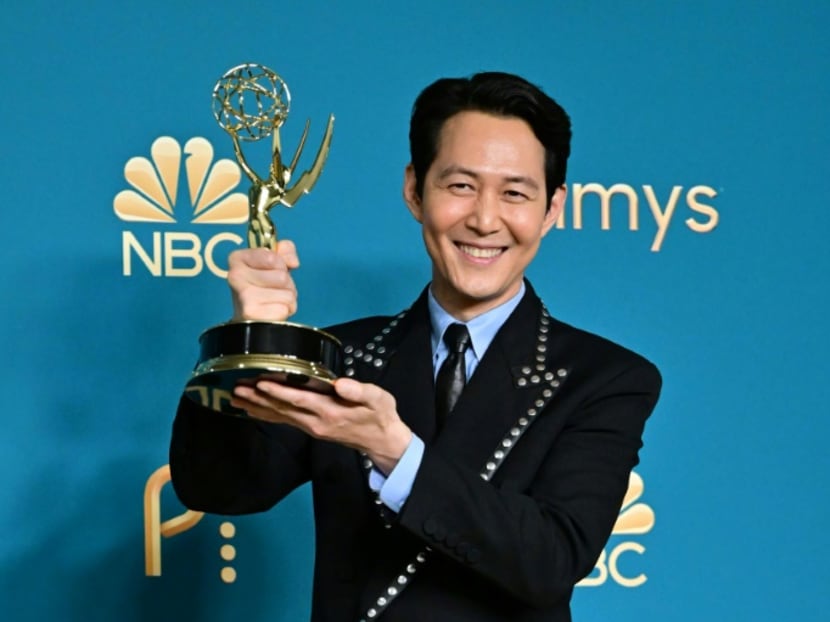 Emmys 2022: Squid Game cast attend the Emmy Awards 2022, Jung Ho yeon and  Lee Jung jae steal the show. All pics