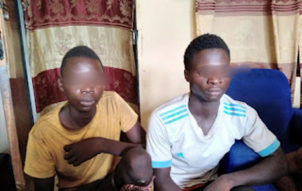 Gayawan Danzaria, 22, and Thank-God Obadia