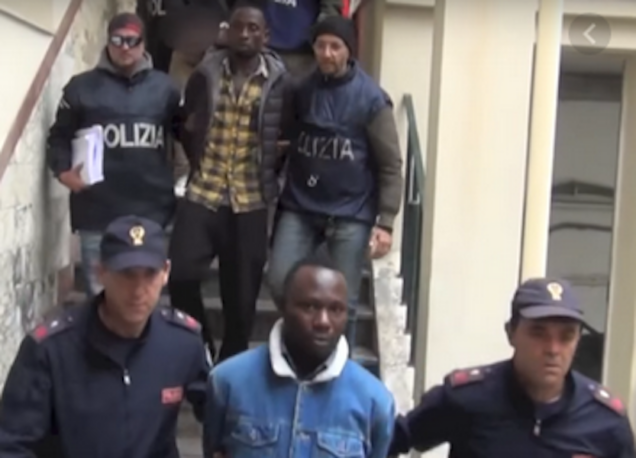 Nigerians arrested in Italy