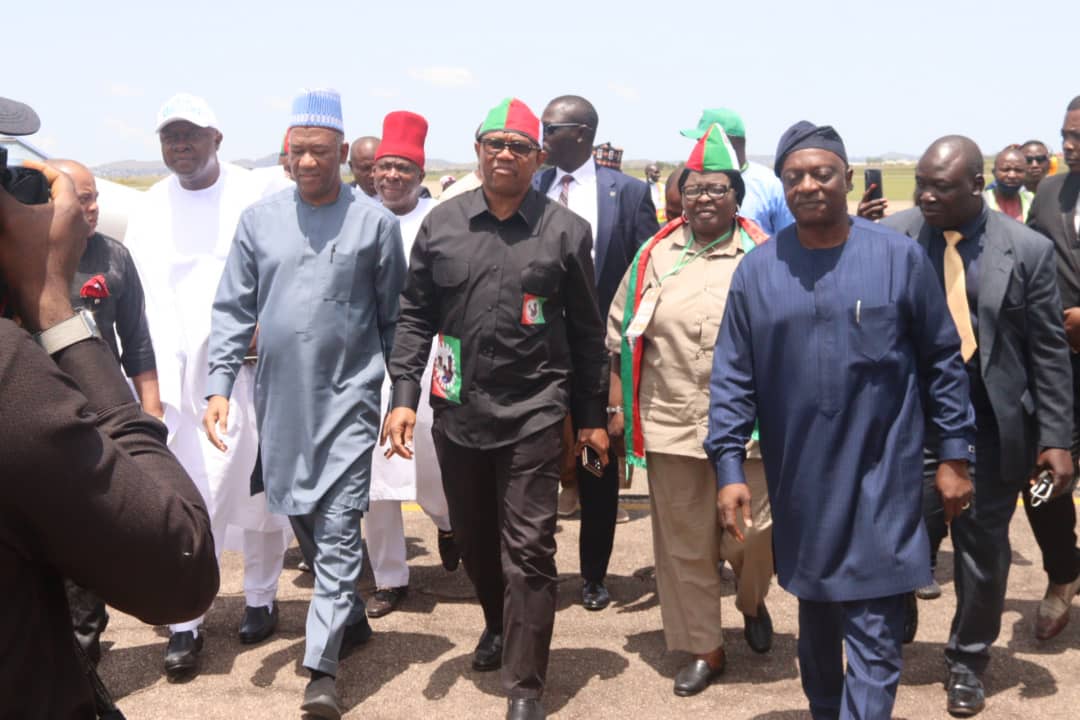 LP's presidential candidate arrives Jos for rally