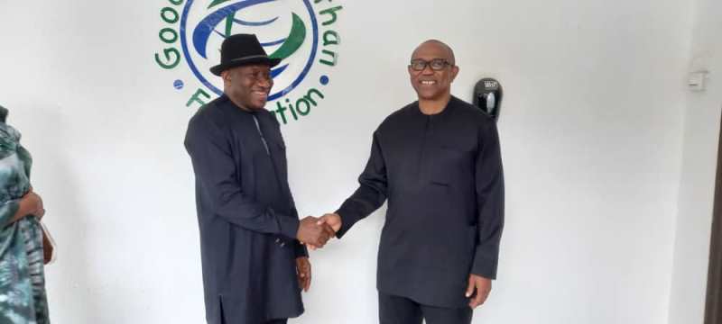Jonathan with Obi during the visit