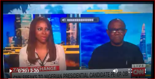 Zain Asher interviewing Obi
