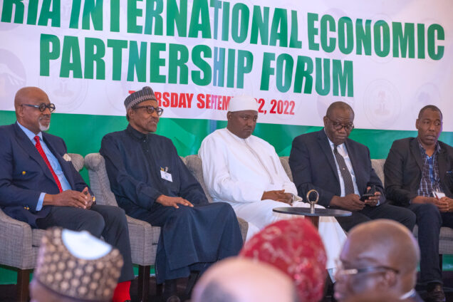 PRESIDENT BUHARI ATTENDS NIGERIA INTERNATIONAL ECONOMIC PARTNERSHIP FORUM